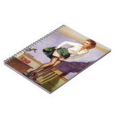  Ondeugend Leraar Pin Up Notitieboek (Linkerzijde)