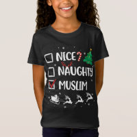 Ondeugend Leuk Moslim Kerst Grappig Santa Hoed -XM