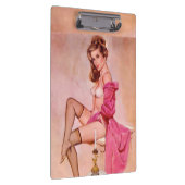 Ondeugend Meesteres Pin-up Klembord (Rechts)