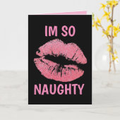 ONDEUGEND MEISJE ROMANTISCH SPANKING KAART VOOR MA (Gele Bloem)