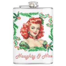 Ondeugend & Mooi Retro Kerstmis Pinup