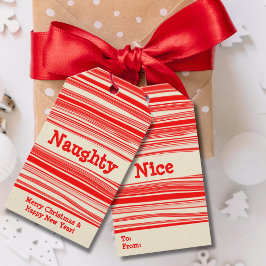 Ondeugend mooi rood crème pepermunt Snoep Cadeaulabel