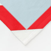 Ondeugend & Mooi Schattige Blauw Kerstmis Fleece Deken (Hoek)