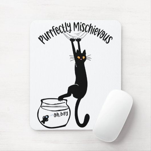 ondeugend muismat (Met muis)