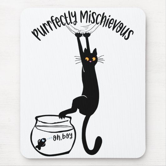 ondeugend muismat (Voorkant)