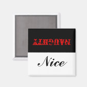 Ondeugend of aardig? Magneet (Voorkant / Achterkant)