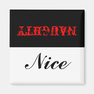 Ondeugend of aardig? Magneet