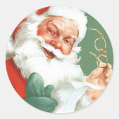 Ondeugend of Nice Santa Stickers - (Voorkant)