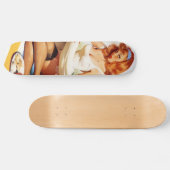 Ondeugend Picknick Pin Up Meisje Persoonlijk Skateboard (Horizontaal)
