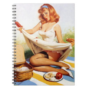  Ondeugend Picknick Pin Up Notitieboek