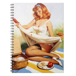 Ondeugend Picknick Pin Up Notitieboek