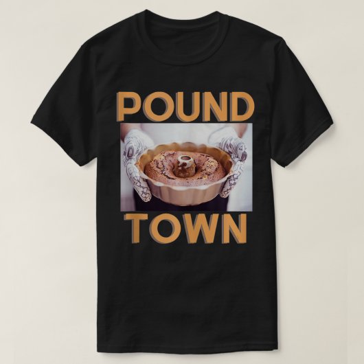 Ondeugend Pound Cake Bakcadeau 3934 T-shirt (Design voorkant)