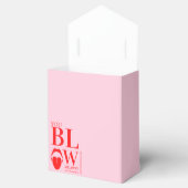 Ondeugend Roze Rode Valentijnsdag Kaart Bedankdoosjes (Geopend)