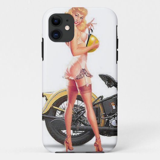  Ondeugend Sexie Pin Up Meisje Case-Mate iPhone Case (Achterkant)