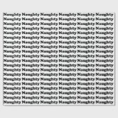 Ondeugend zwart wit patroon grappig schattig cadea cadeaupapier (Vlak)