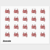 Ondeugende Artsenmedewerker Ronde Sticker (Vel)