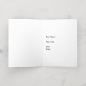 Ondeugende lijst Folie Gevouwen Kaart (Binnenlaag)