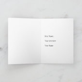 Ondeugende lijst Wenskaart Kaart (Binnen)