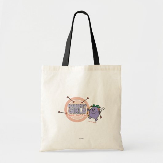 Ondeugende meisjes hebben ook liefde nodig! tote bag (Voorkant)