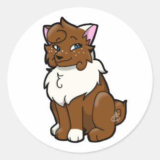 ondeugende Sticker van karnemelk