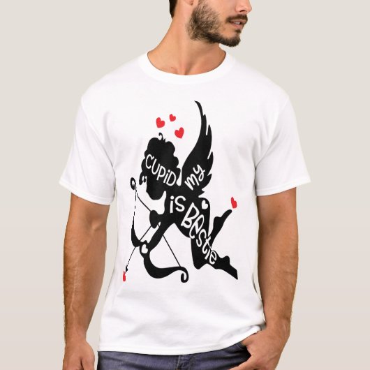 ondeugende Valentijnsdag T-shirt (Voorkant)
