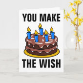 ONDEUGENDE VERJAARDAGEN BLAZEN VERJAARDAGSKAARTEN KAART (Gele Bloem)