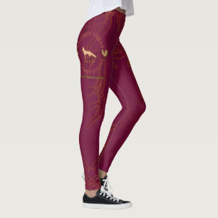 Ondeugende Vixens club vermaakte echtgenoten Leggings