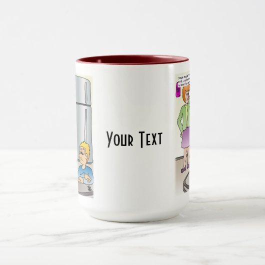 Ondeugende woorden Combo Mok (Midden)