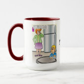 Ondeugende woorden Combo Mok (Links)