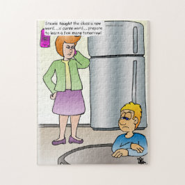 Ondeugende woorden JiGsaw Puzzle Legpuzzel