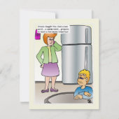 Ondeugende woorden platte Kaart (Voorkant)