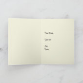 Ondeugende woorden Wenskaart Kaart (Binnen)