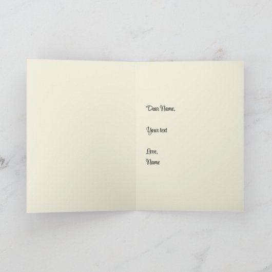 Ondeugende woorden Wenskaart Kaart (Binnen)