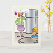 Ondeugende woorden Wenskaart Kaart (Gele Bloem)