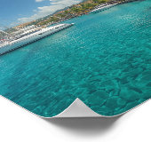 Ondiepe haven bij Yacht Haven Poster (Hoek)