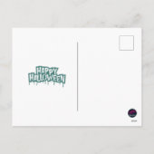 Ondode en ongehinderde Halloween Holiday Briefkaar Feestdagenkaart (Achterkant)