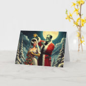 Ondode Feestdagen  Kaart (Gele Bloem)