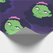 Ondode Halloween Zombie Woman Monster Bride Cadeaupapier (Hoek)