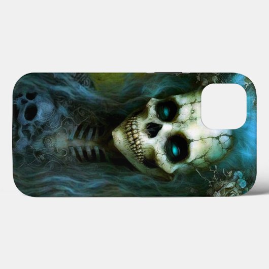 Ondode Woman Skeleton Horror Case-Mate iPhone Case (Achterkant (horizontaal))
