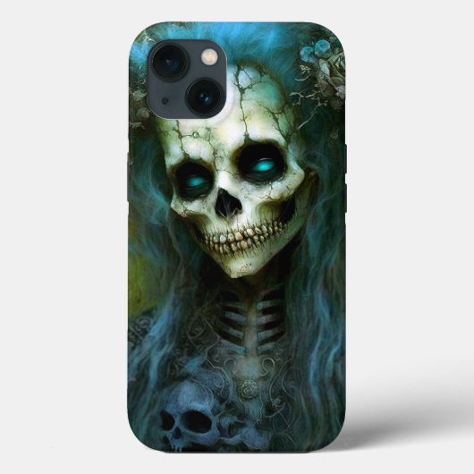 Ondode Woman Skeleton Horror Case-Mate iPhone Case (Achterkant)