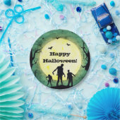 Ondode Zombies Zombie Halloween Feest Papieren Bordje (Feest)