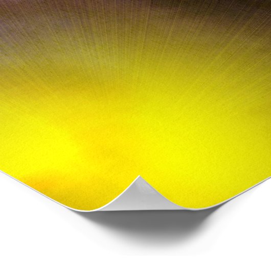 ondode zonneschijn poster (Hoek)