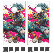 Ondoden Golf: De CJ Graphic Studio Cornhole Set