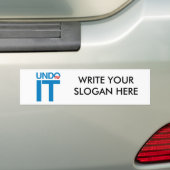 ONDOEN BUMPERSTICKER (Op auto)