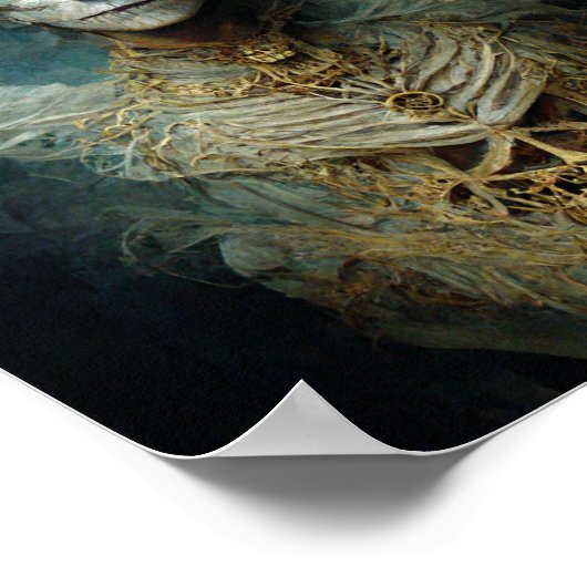 Ondood Poster van Archangel Dark Gothic Fantasy Ar (Hoek)