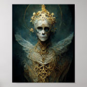 Ondood Poster van Archangel Dark Gothic Fantasy Ar (Voorkant)