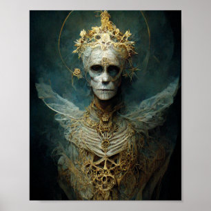 Ondood Poster van Archangel Dark Gothic Fantasy Ar