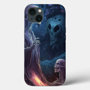 Ondood skelet maakt horrorkunst Case-Mate iPhone case