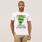 Ondood Zombie Head - grappige verhalen - Craving F T-shirt (Voorkant volledig)