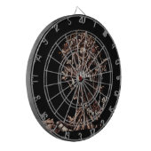 Ondood Zombie's gehuld Rotten Flesh Cry Dartbord (Voorkant Links)